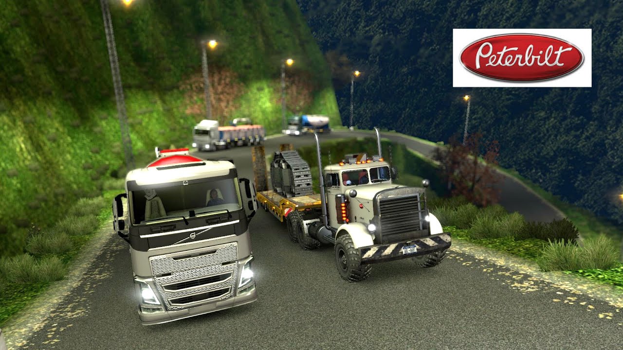 ETS2 | Caminos Extremos | Peterbilt 351DD S92 V8 500 | Subidas Mortales