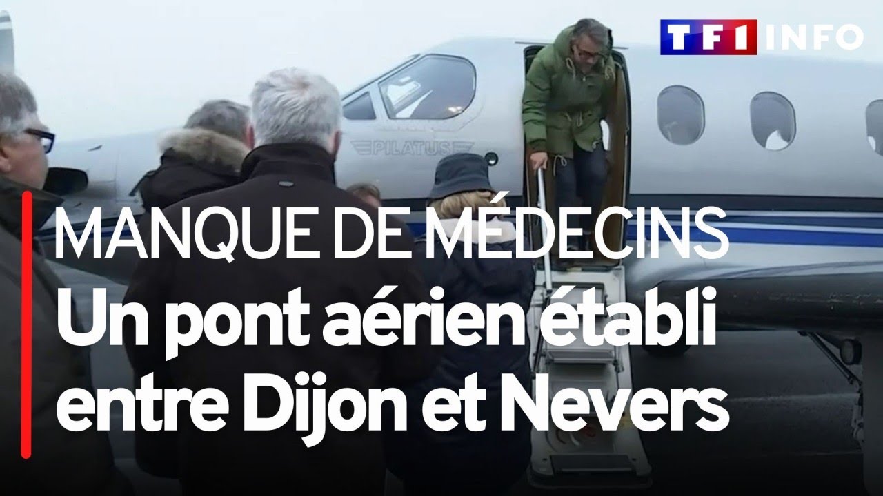 8 soignants, 35 min de vol, 5400 euros : un pont aérien Dijon-Nevers pour sortir du désert médical