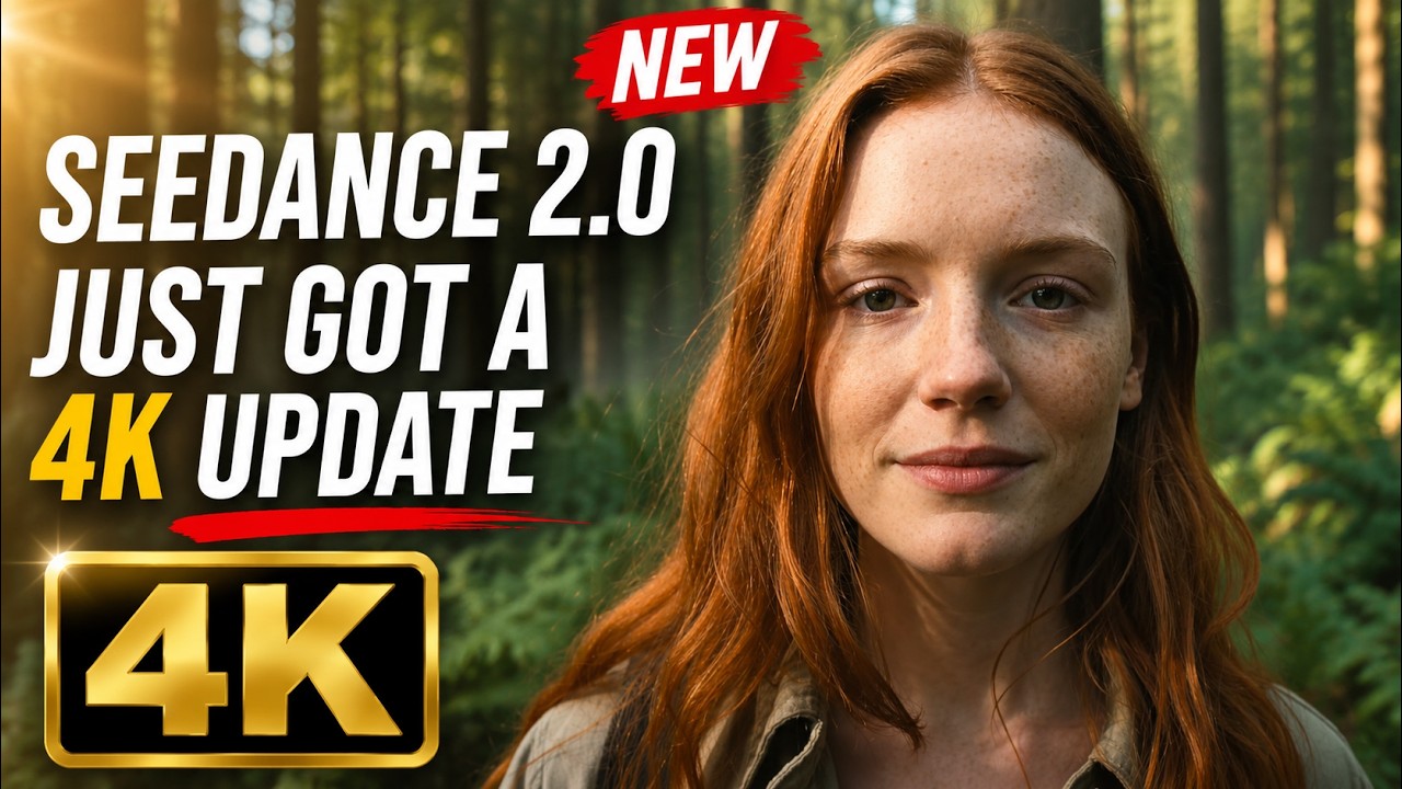 Seedance 2.0 Just Got a 4K Update (First Impressions)