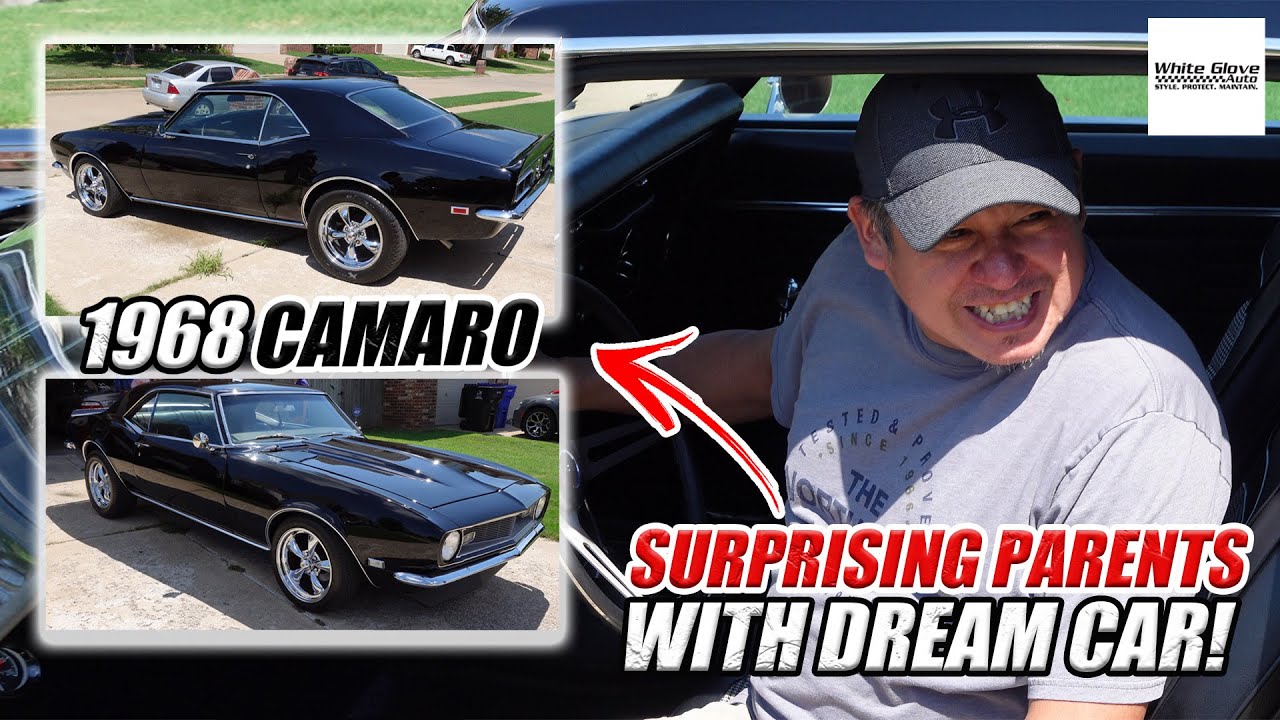 Surprising Parents With Dream Car | 1968 Camaro | WG Auto Wraps