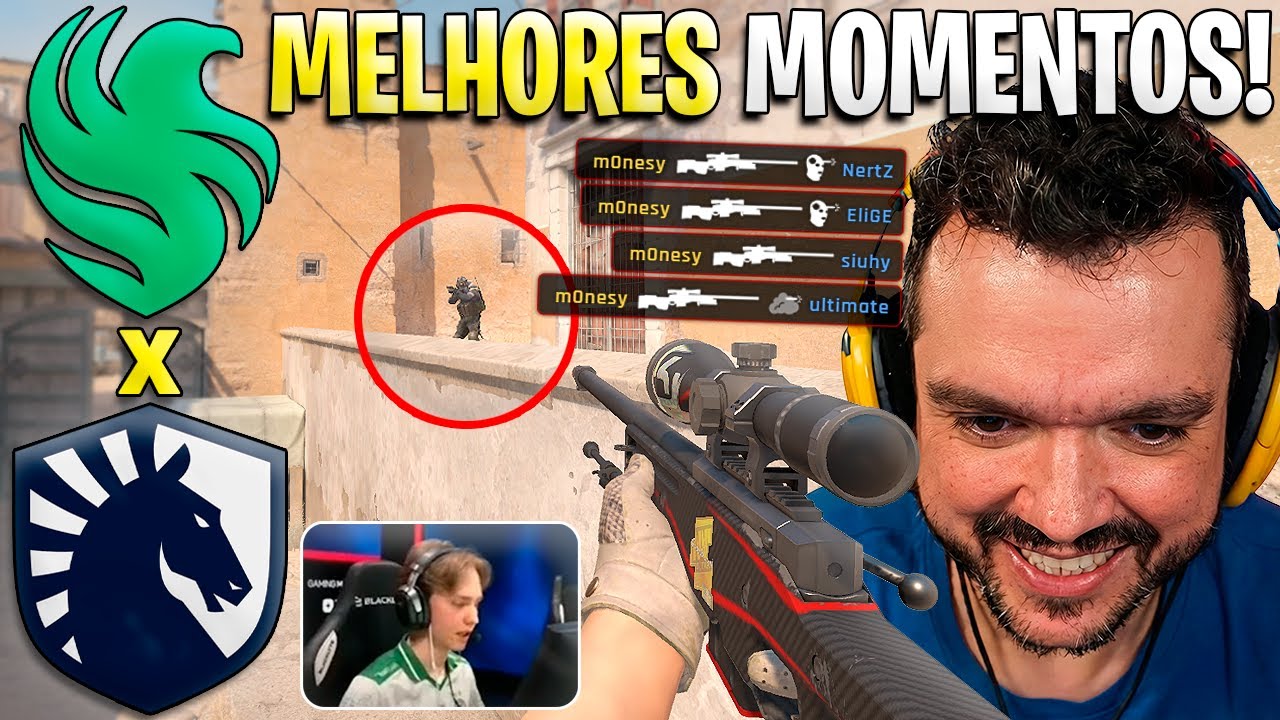 M0NESY TÁ NO PRIME!🔥FALCONS x LIQUID (MELHORES MOMENTOS) BLAST Bounty (GAULES)