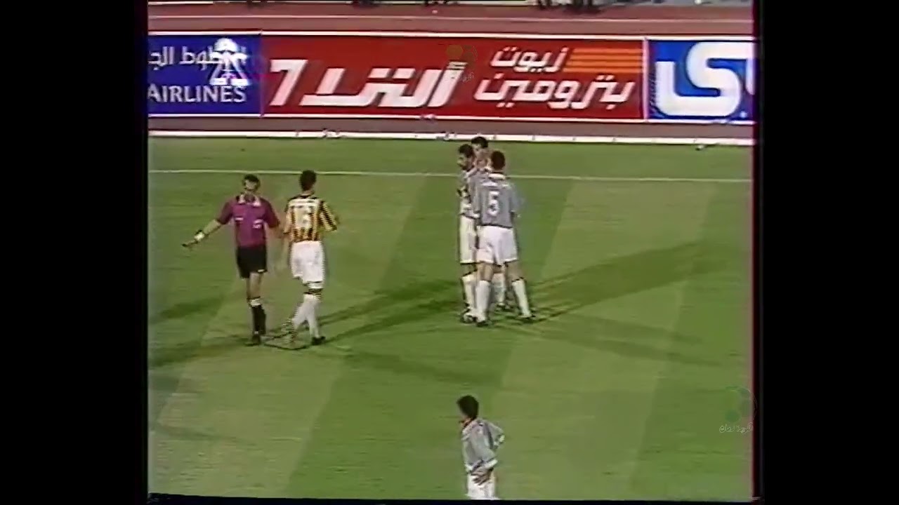 ملخص مباراة الاتحاد(٢-٠) الطائي نهائي كاس ولي العهد عام ١٩٩٧م