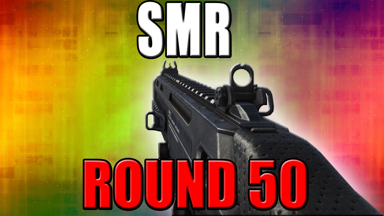 SMR on Round 50 - Call of Duty Zombies