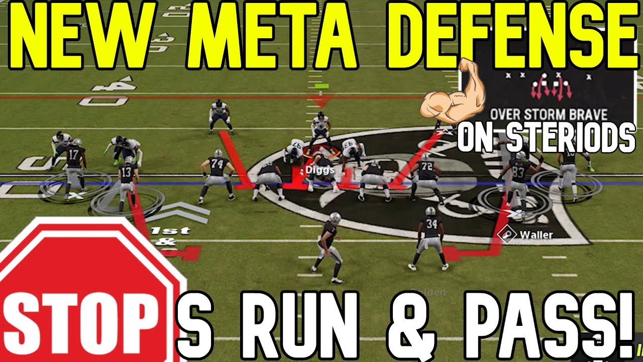 🚨THIS IS BROKEN🚨 Best Blitz & Base Defense Madden NFL 23! 🛑STOPS RUN & PASS🛑 Gameplay Tips & Tricks