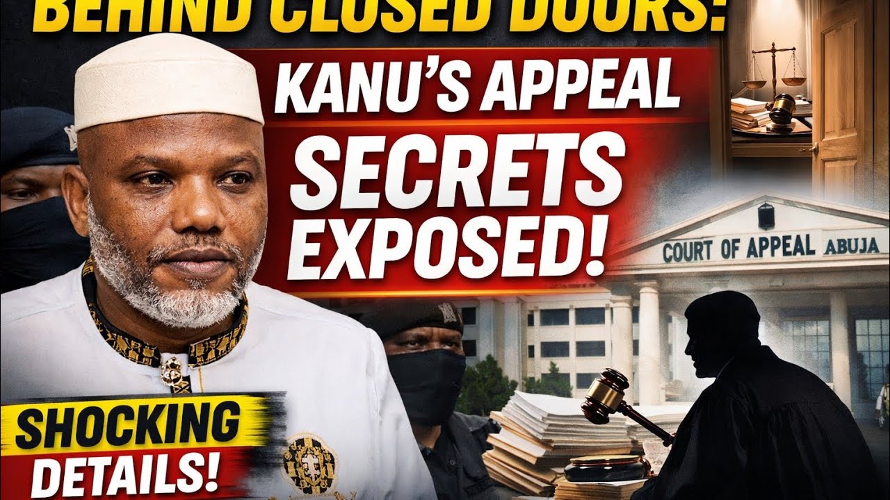 BREAKING NEWS‼️ Behind Closed Doors: What’s Really Happening in Kanu’s Appeal