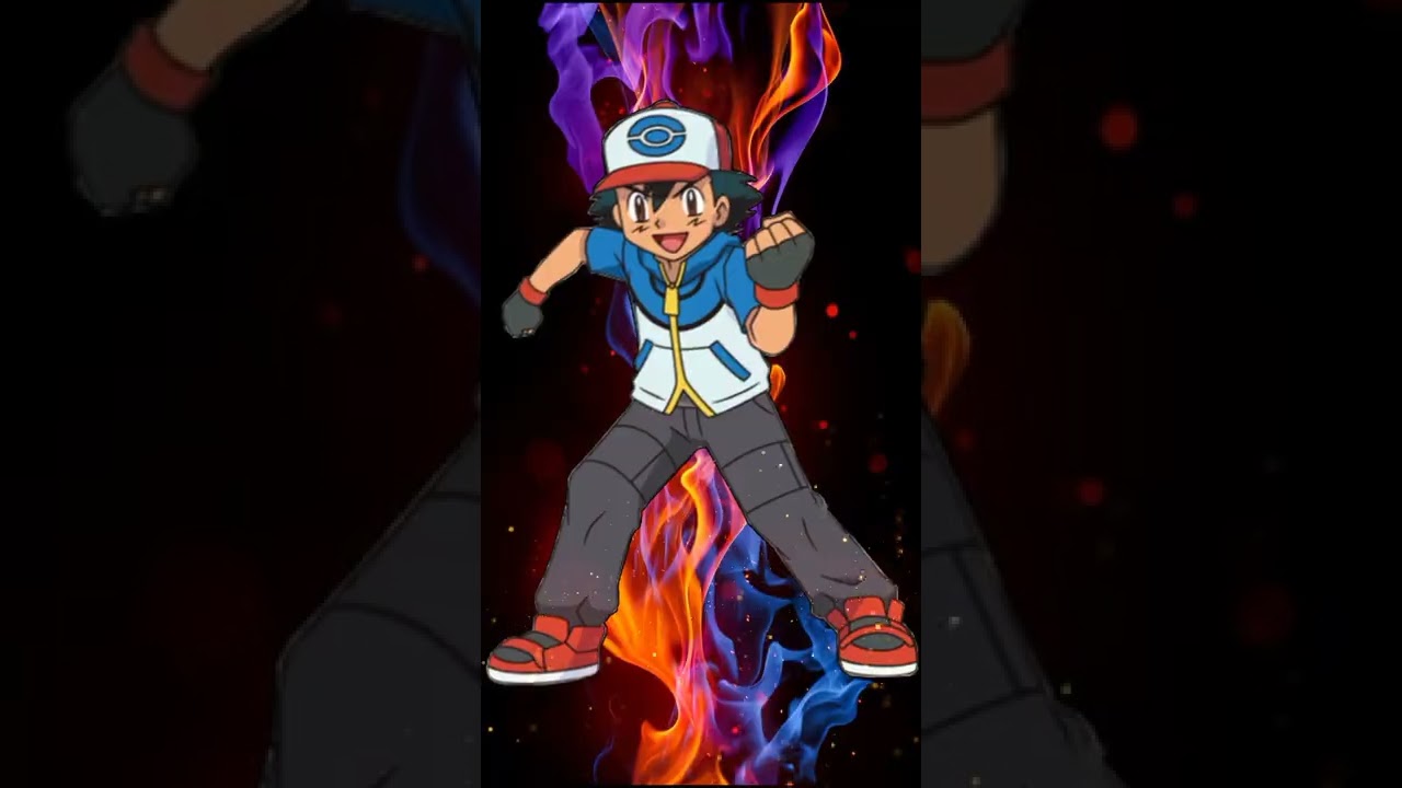😞OLD ASH v/s 🤯NEW ASH || The change's🔥 #shorts #pokemongo #ash #edit