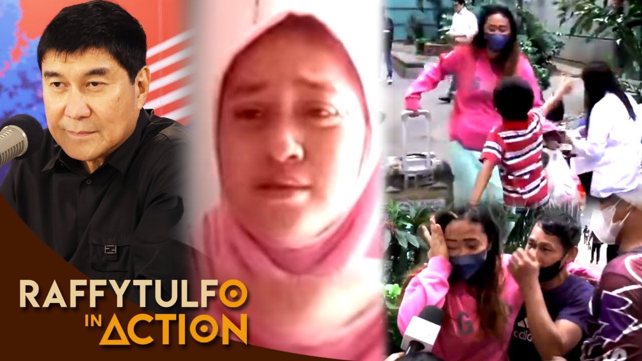 OFW NA MINALTRATO SA SAUDI, NAKAUWI NA SA PINAS!