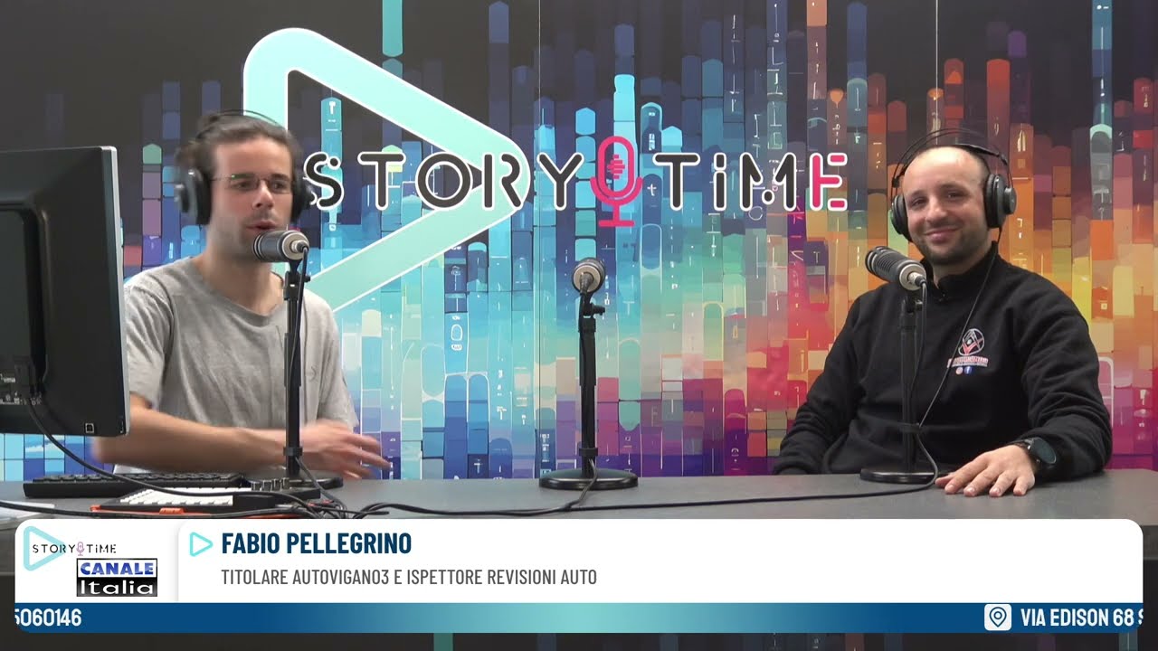 🎙️ Fabio Pellegrino - Ispettore Revisioni Auto e Titolare Autovigano3 | Storytime &ndash; Evoluzione Radio