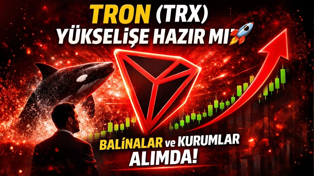TRON Coin (TRX) Y&uuml;kselişe Hazır mı? 🚀 Balinalar ve Kurumlar Alımda!