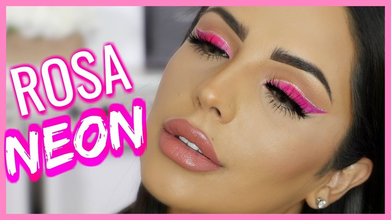 TENDENCIA "NEON" - MAQUILLAJE DE OJOS EN ROSA NEON - Jackie Hernandez