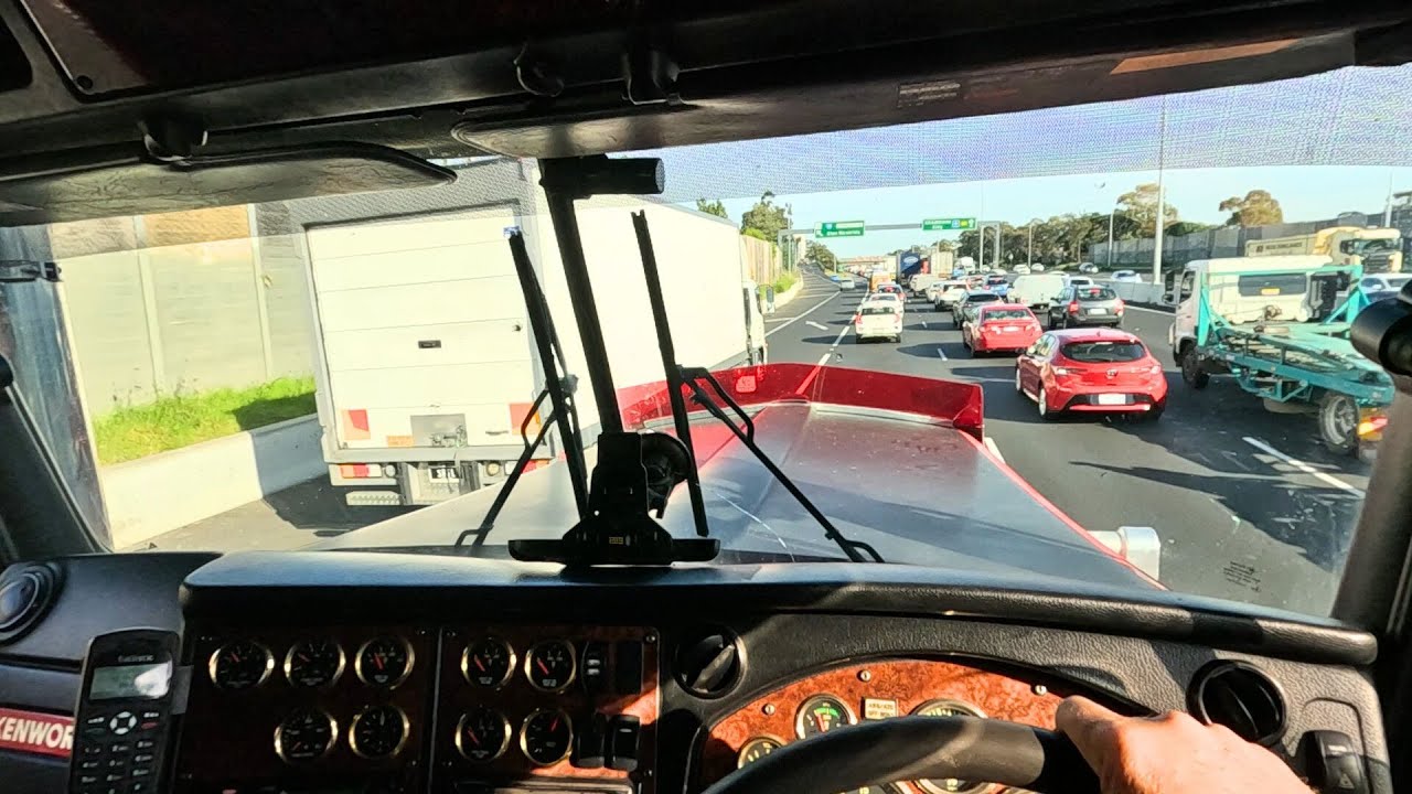 ASMR and POV in Melbourne Peak Hour Traffic