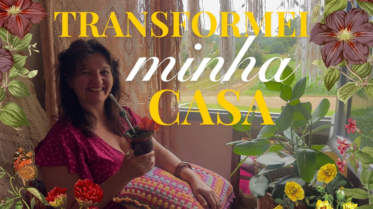 TRANSFORMEI MINHA CASA em um ATELIÊ 🪴🌼🌺
