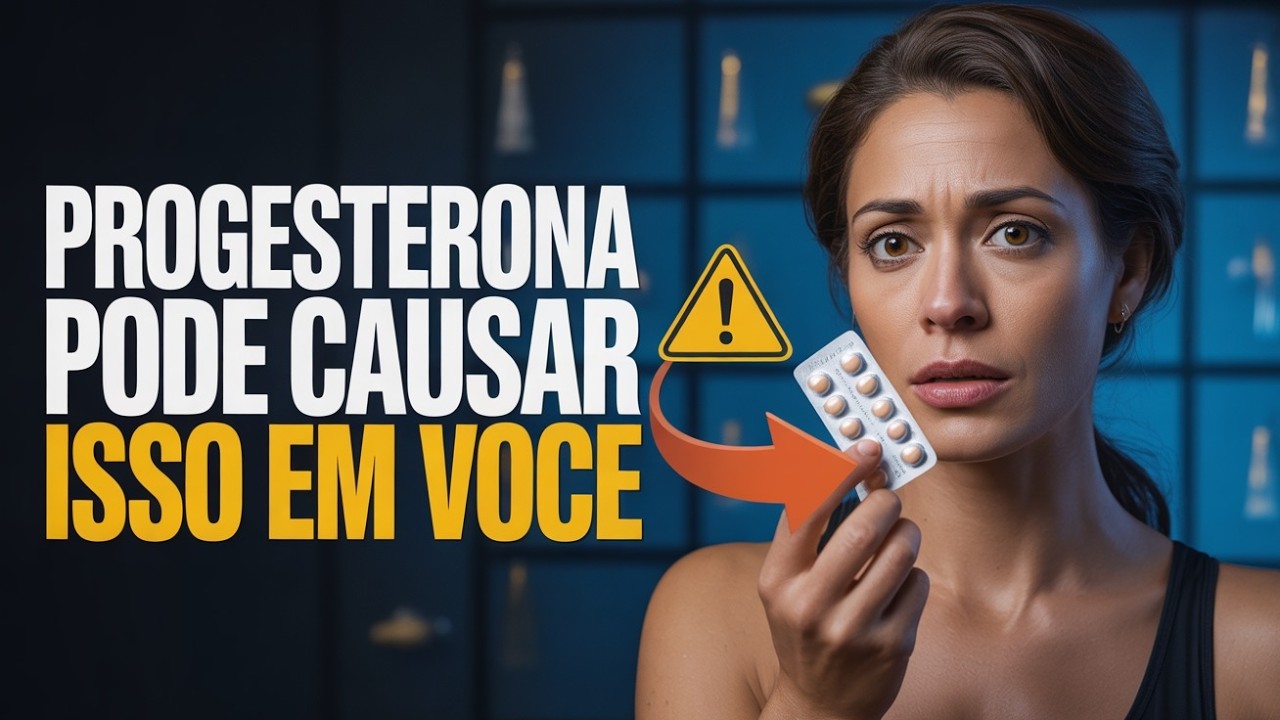 CUIDADO: Conheça TODOS os efeitos colaterais da PROGESTERONA! ASSISTA ANTES DE USAR