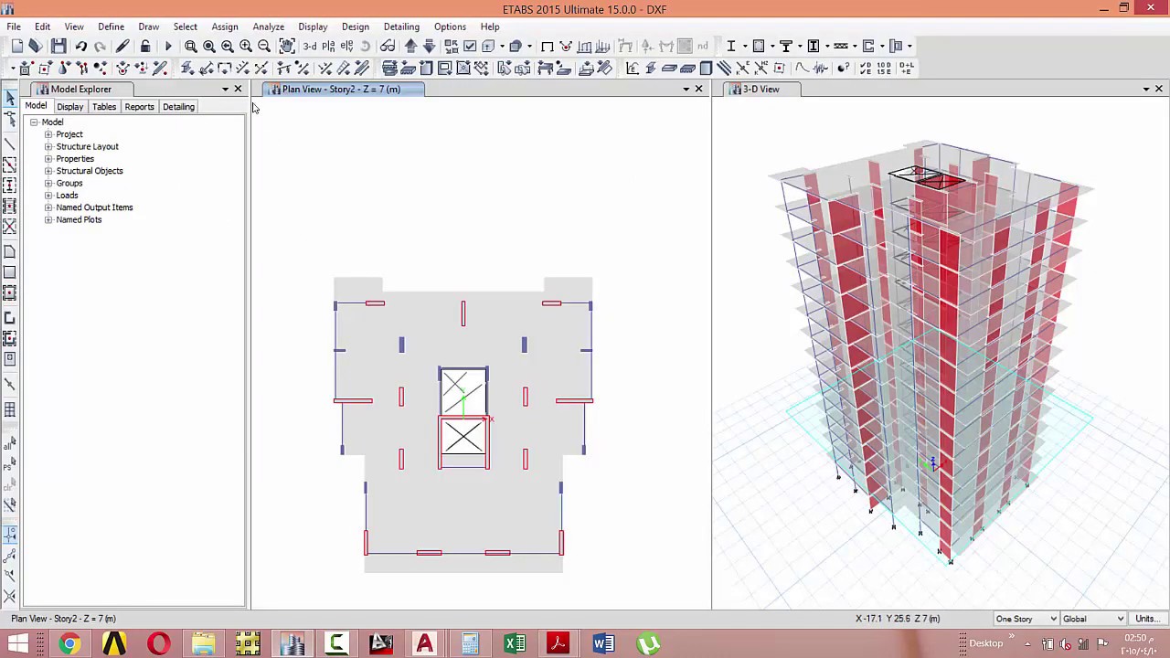 05 Etabs lateral loads