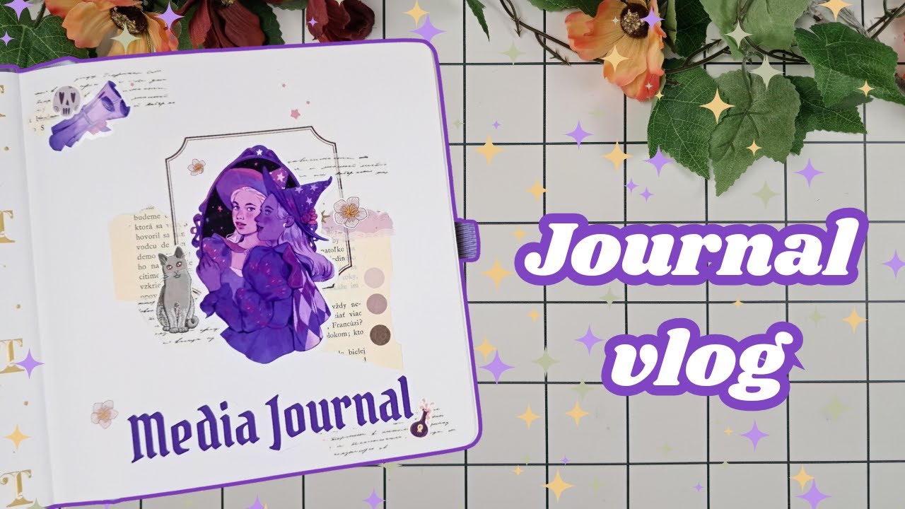 ✨MEDIA JOURNAL Setup & MAGICAL READATHON Journal update 🪄 Movie journaling, and more
