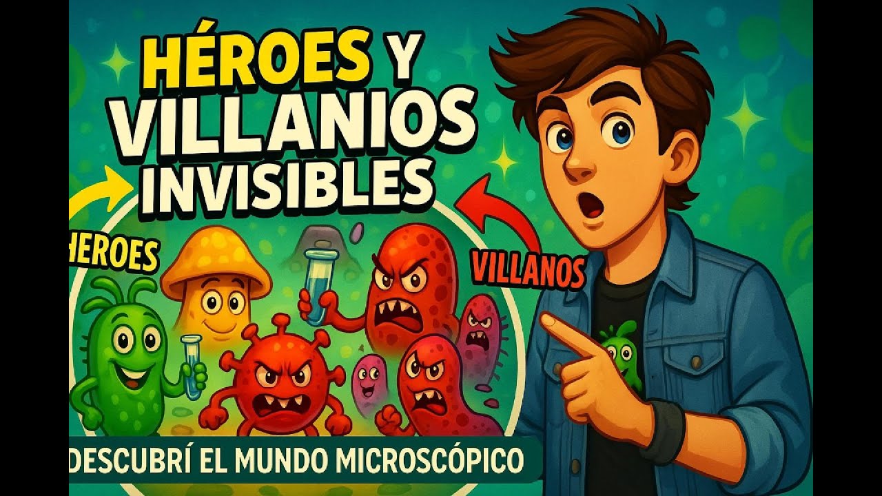 🎥 “Microorganismos: Héroes y Villanos Invisibles | El Twist de la Naturaleza”