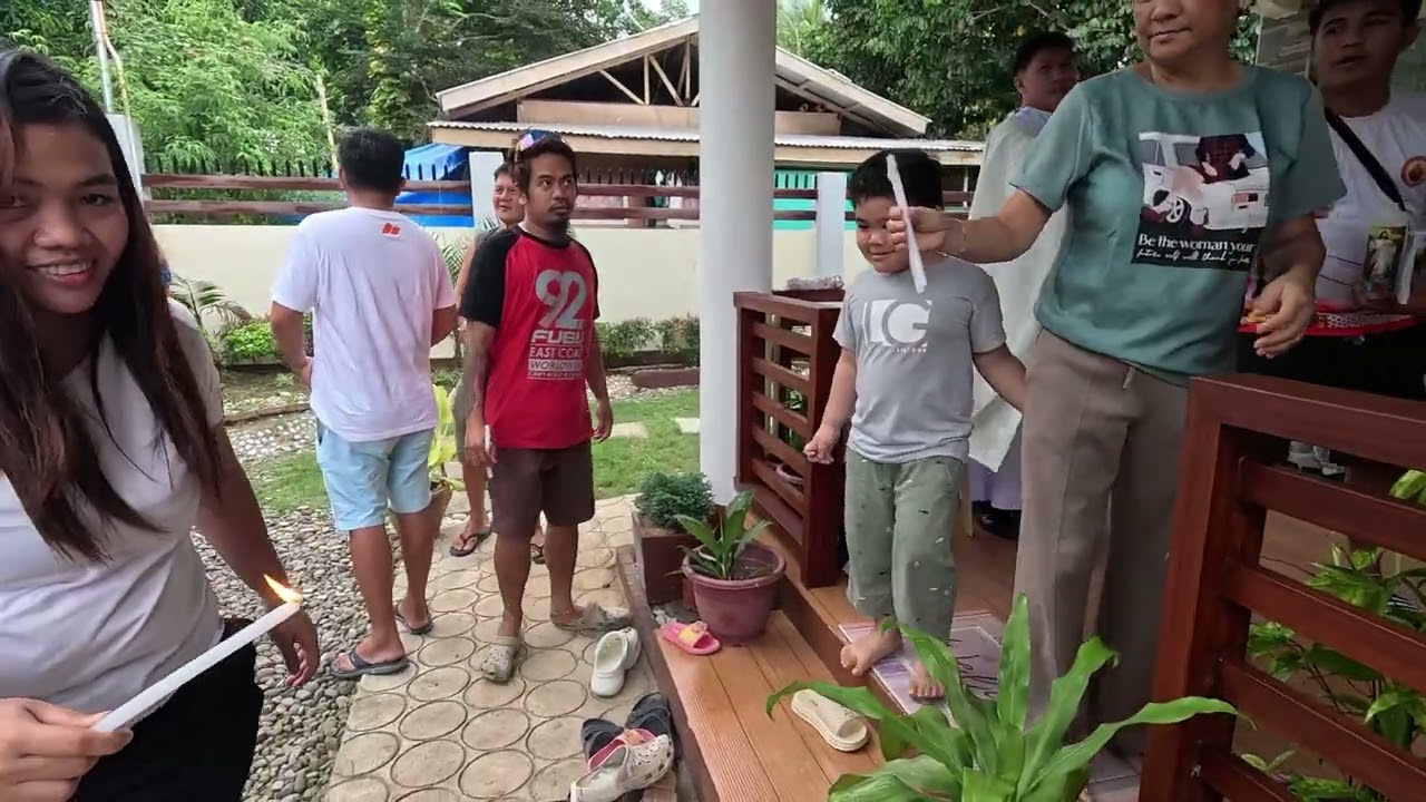 House blessing and family