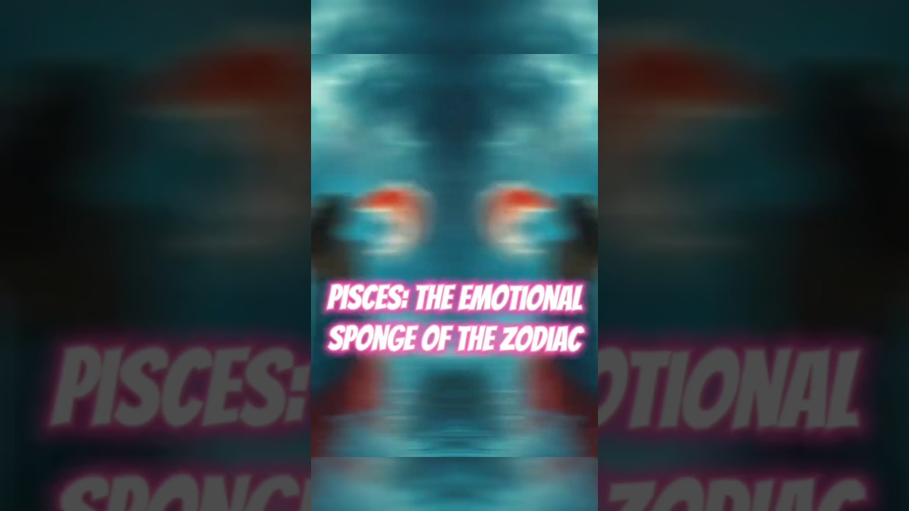 Pisces: The Emotional Sponge of the Zodiac Signs 