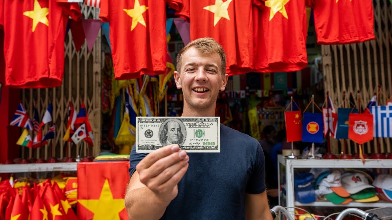 Spending $100 in the world's CHEAPEST country | Hanoi, Vietnam