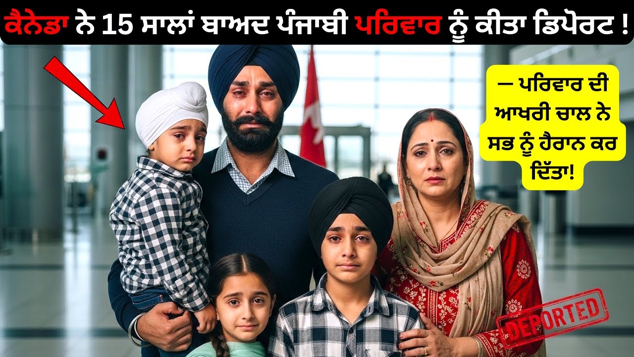 🇨🇦 Canada Deported a Punjabi Family After 15 Years &mdash; Their Final Move Surprised Everyone!