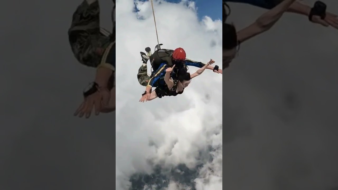 ☁️ Falling Through the Clouds at 10,000ft! 