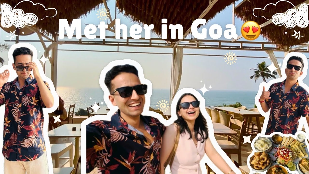 Met her Unexpectedly in Goa😍! Anjuna & Vagator🤩| Goa Trip Vlog| Goa tourist Places |Goa Travel guide