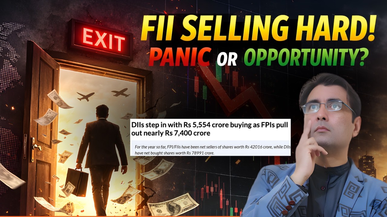 Foreign Investors FII Selling Hard! Panic or Opportunity? What Smart Investors Must Know