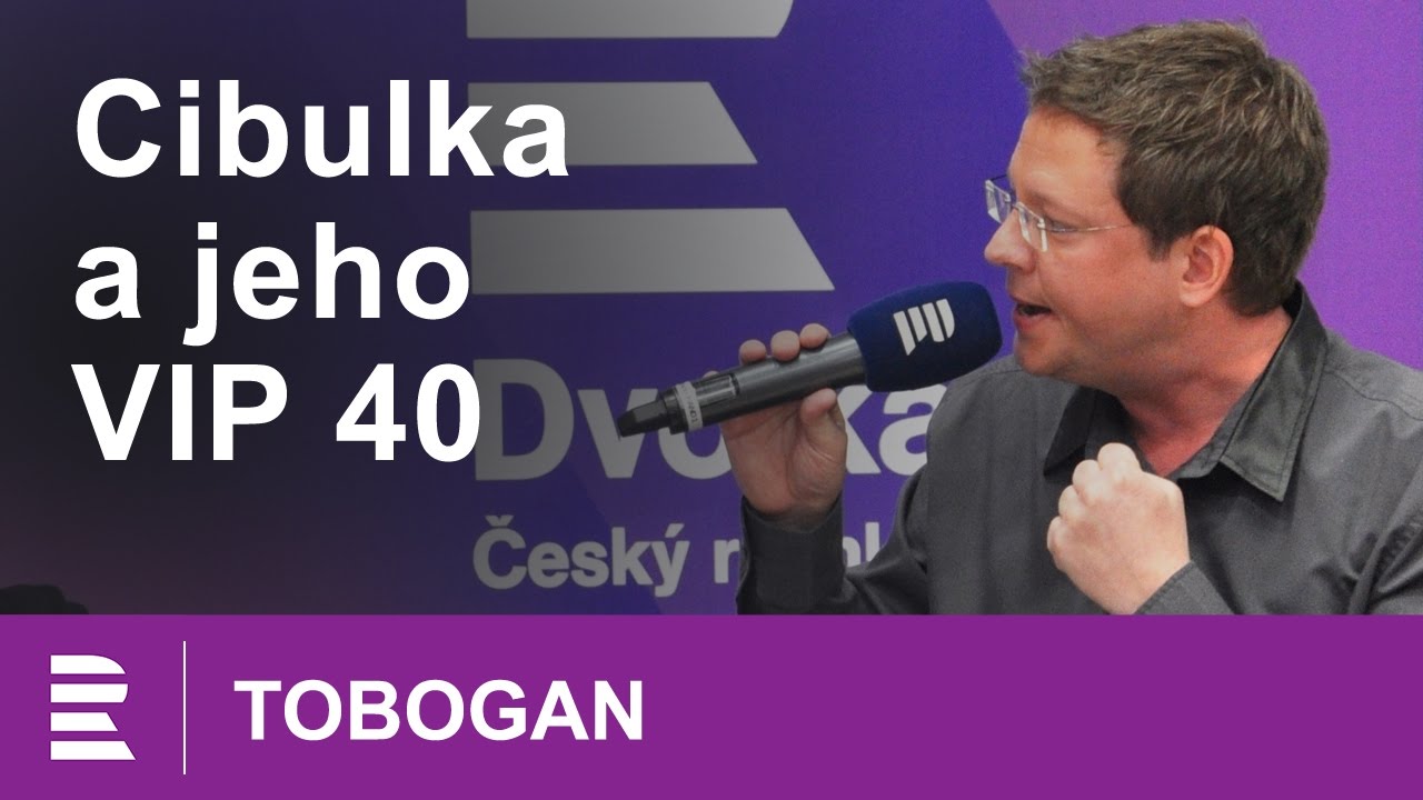 Tobogan Aleše Cibulky s hosty, kterým bylo letos 40