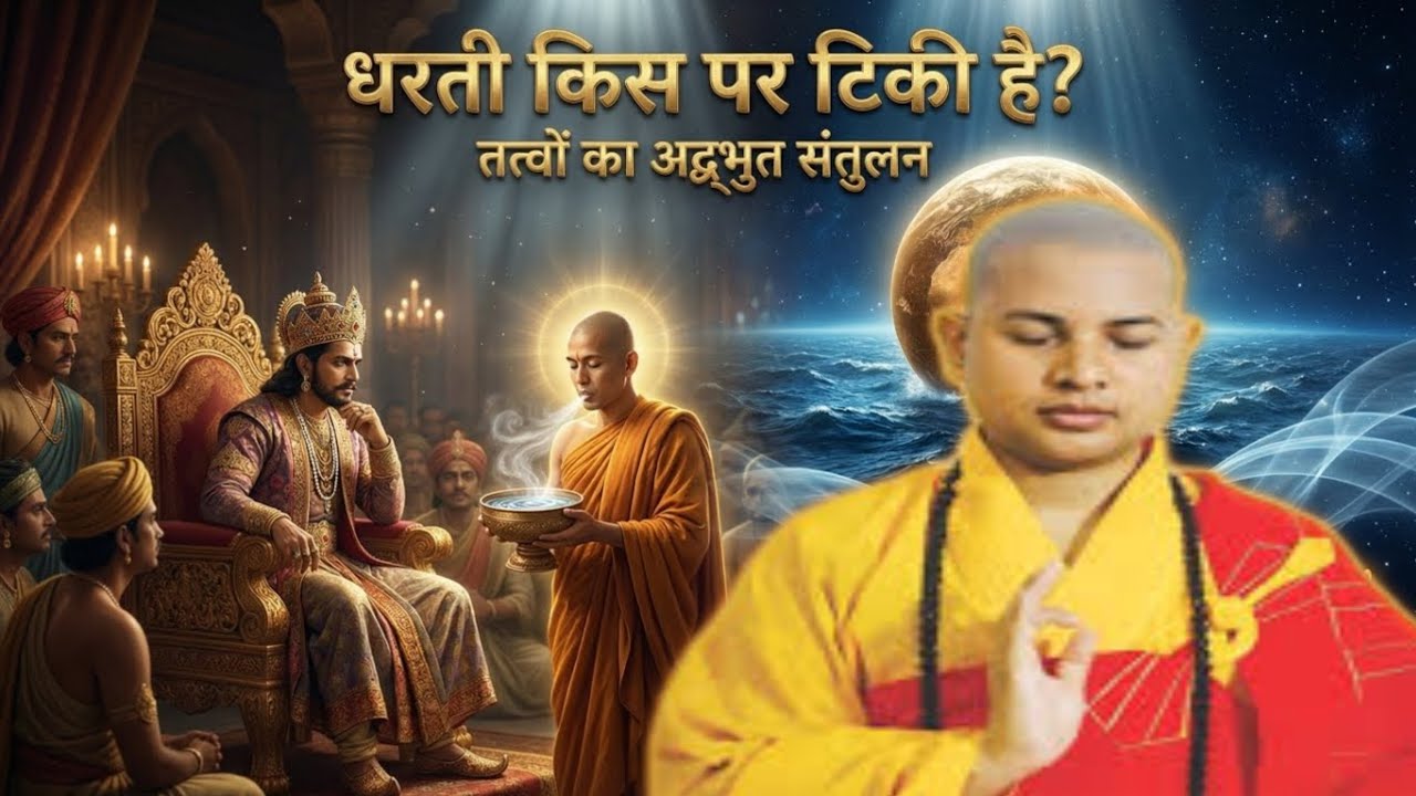 धरती हवा पर कैसे टिकी है? राजा मिलिंद और भन्ते नागसेन का संवाद | bhante priydarshi thero ji 