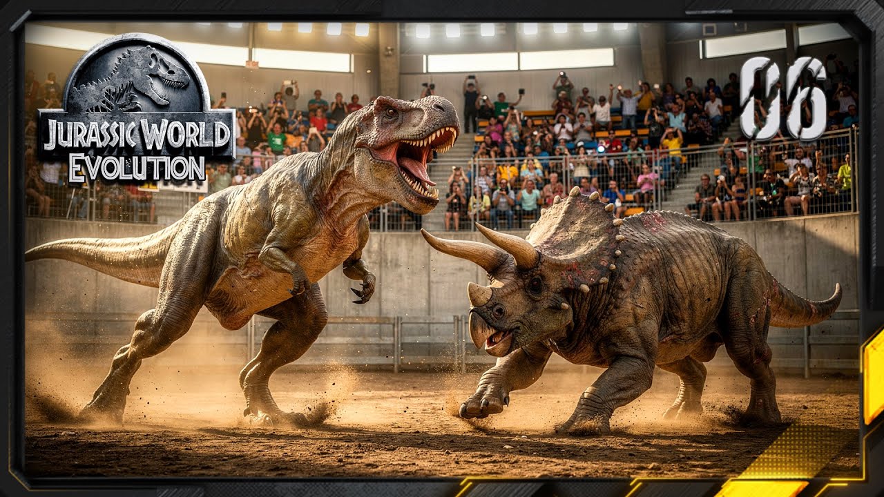 Live 🔴 Jurrasic World Evolution 1 🦖 E06 🦕 Dinki