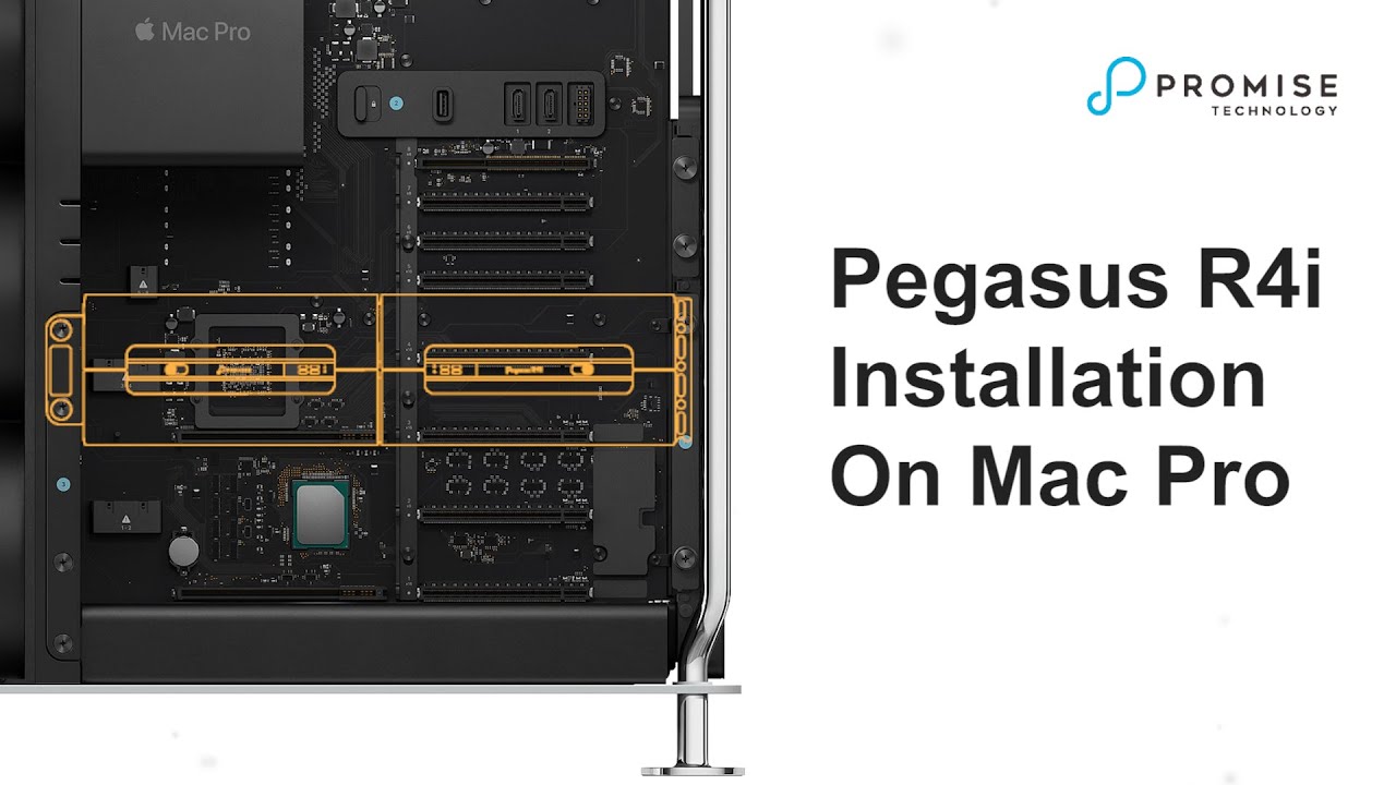 1-Minute Pegasus R4i  Installation on Mac Pro