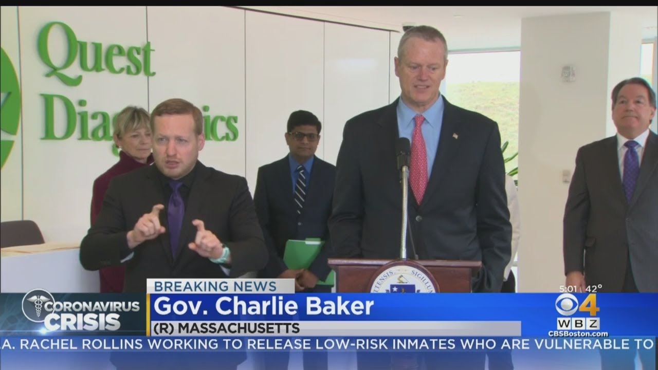 Baker: Massachusetts Expects 'Enormous Increase' In State's Coronavirus Testing Capabilities