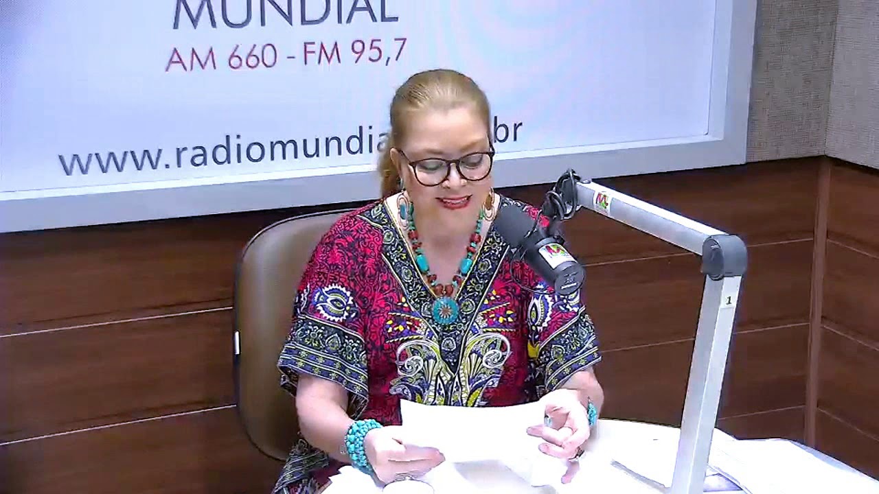 Previsões para o Brasil e Salmos | Monica Buonfiglio Rádio Mundial 17/02/2019