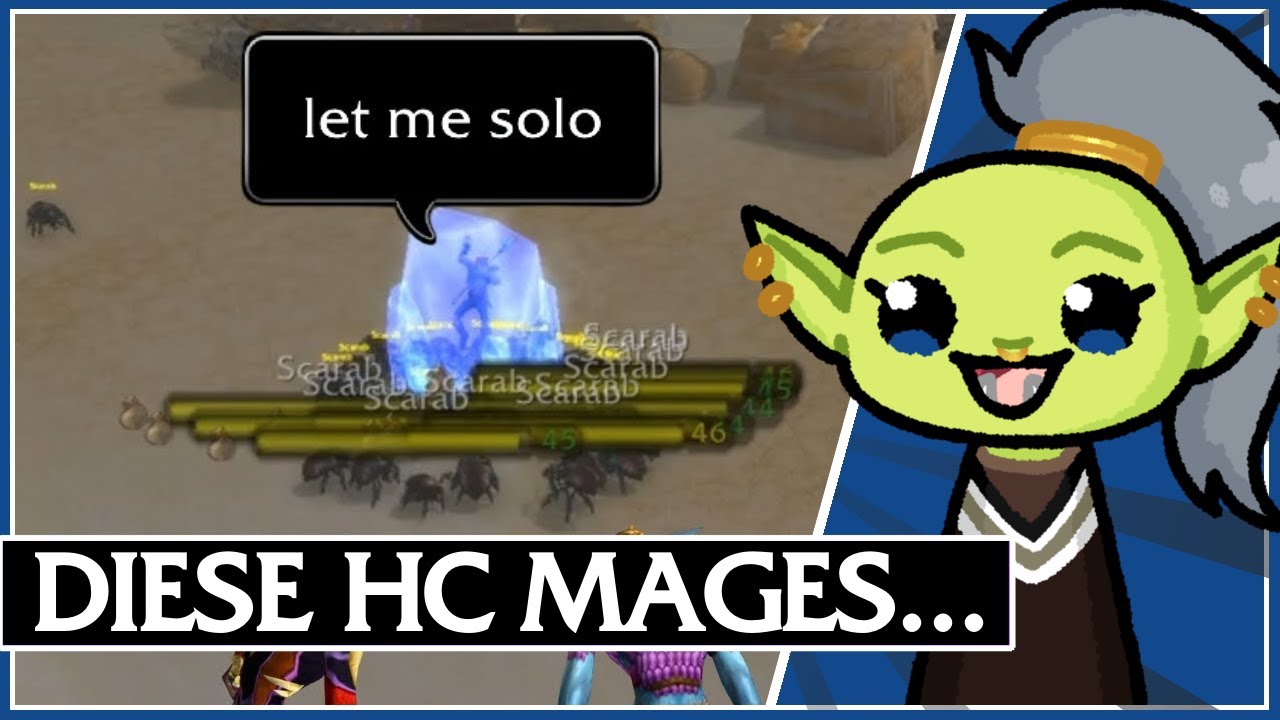 Wenn Magier Spieler in Hardcore WoW komplett reingriefen... | Sieglinde WoW HC Reaction
