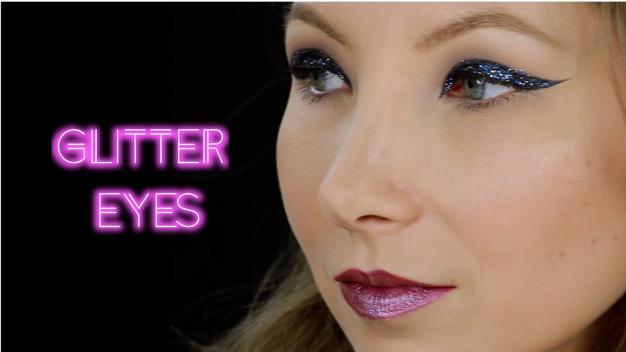 ★ Maquillage Fêtes : Glitter Eyes ★