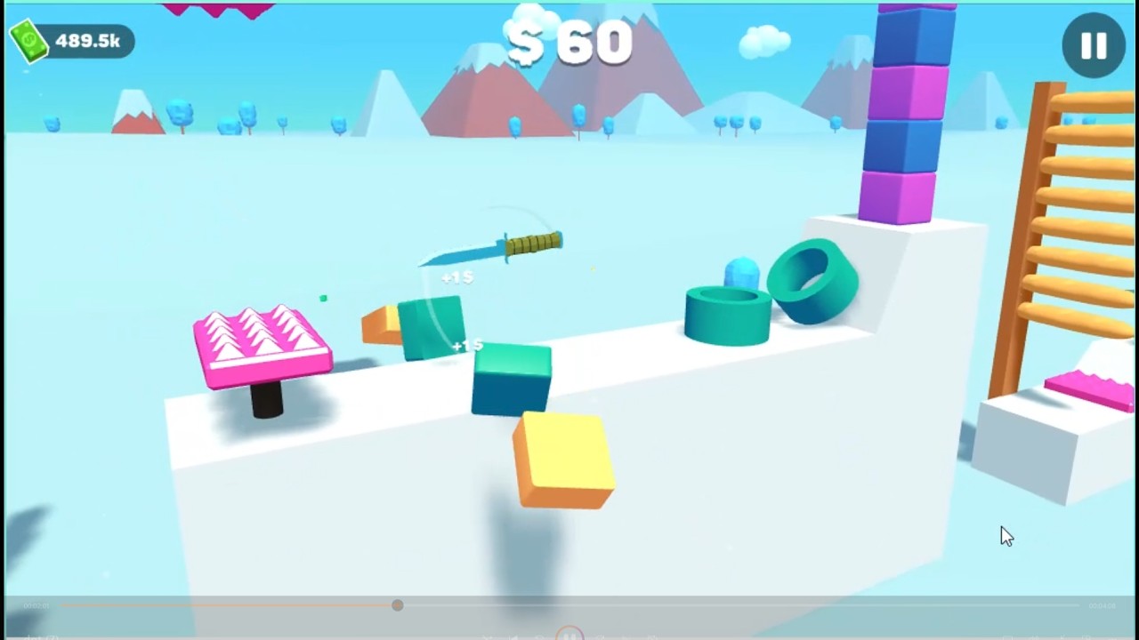 Slice Master Gameplay || Multiply in Max Level Game #25