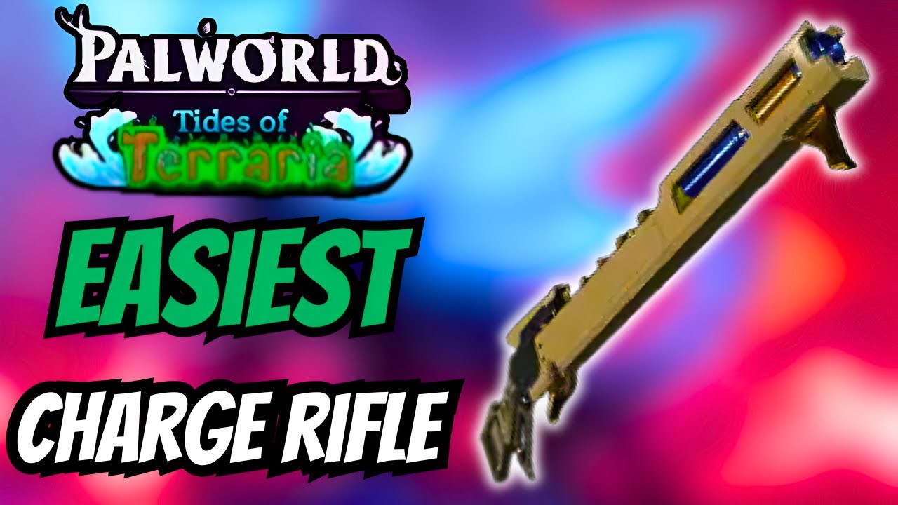 HOW TO GET THE LEGENDARY CHARGE RIFLE SCHEMATIC EASY IN PALWORLD