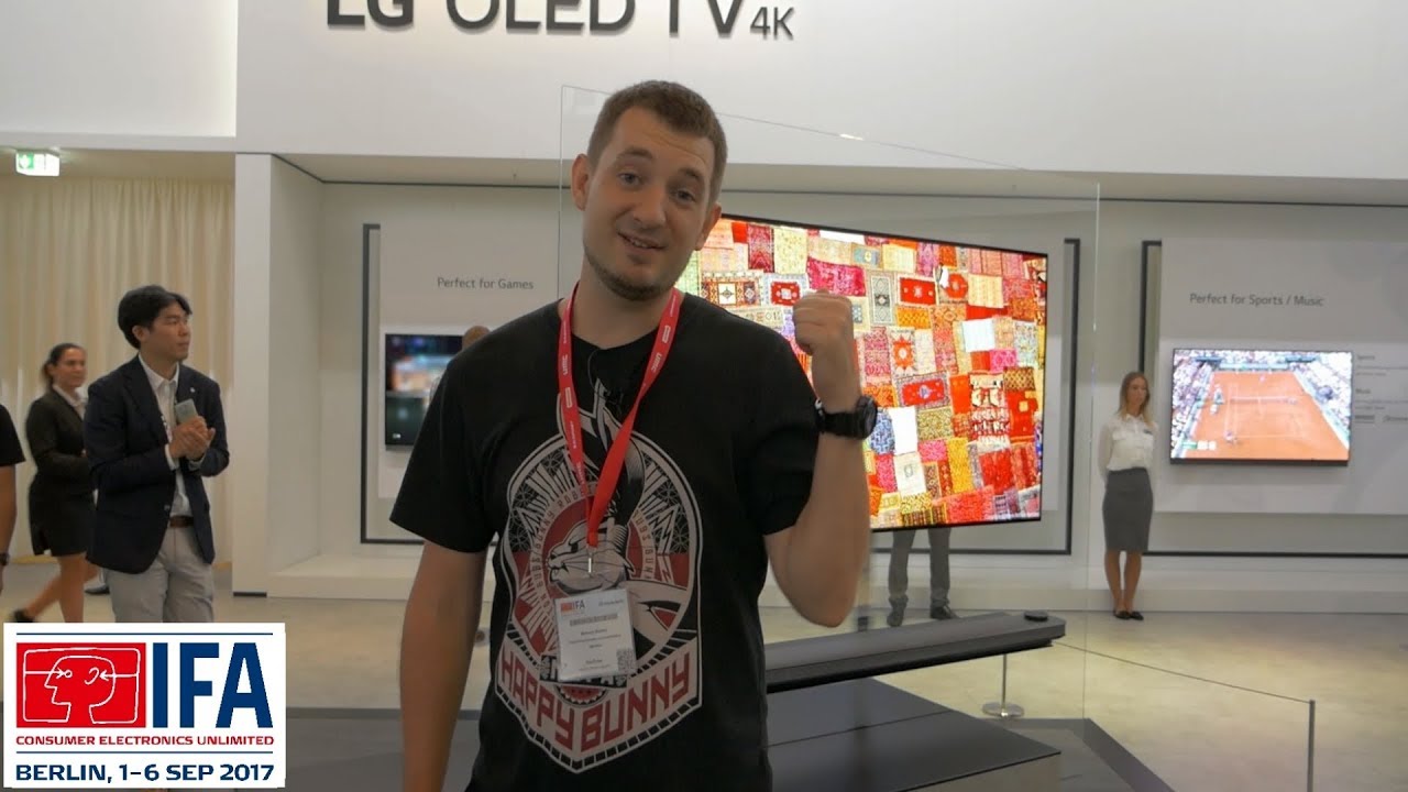 ТВ ЗА 20 000 ЕВРО ! LG Oled Signature ✔ IFA 2017