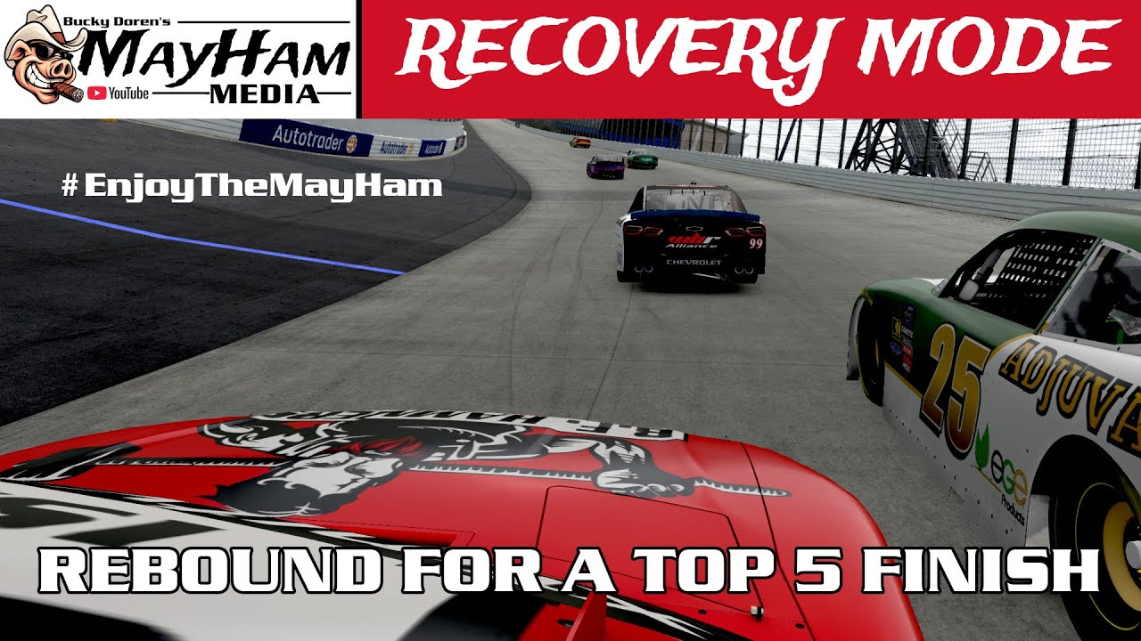 Recovery Mode, iRacing NASCAR XFINITY, Dover