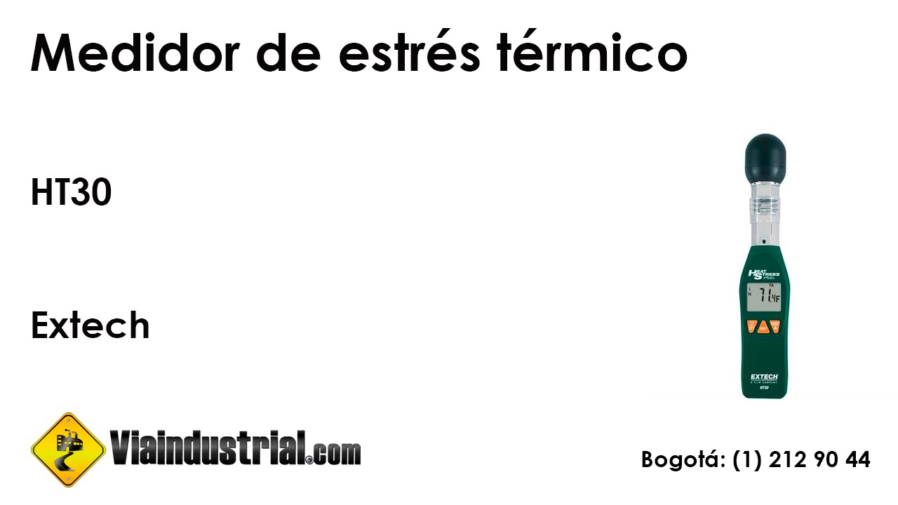 Medidor de estrés térmico HT30