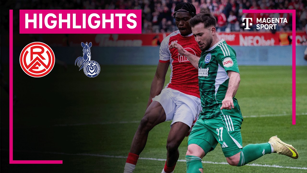 Rot-Weiss Essen - MSV Duisburg | Highlights 3. Liga | MAGENTA SPORT