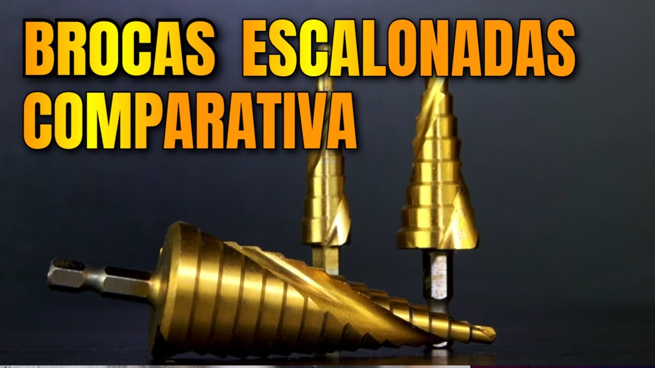Las 4 Mejores Brocas Escalonadas -  Comparativa y Demostración