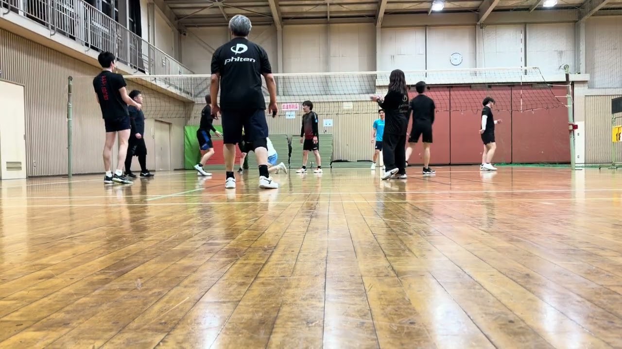 2026.3.15  あきる野混合バレー5セット目