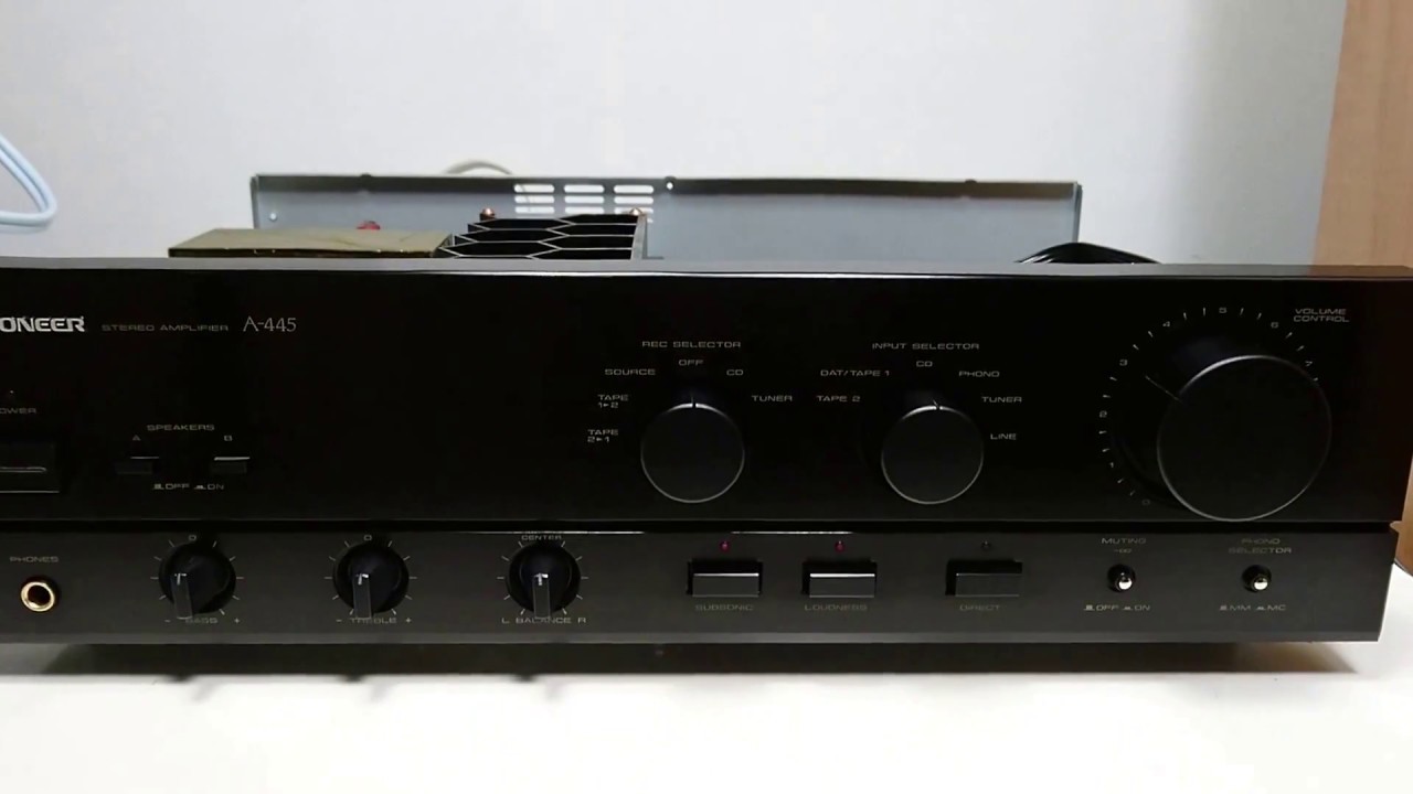PIONEER A-445 Stereo Integrated Amplifier