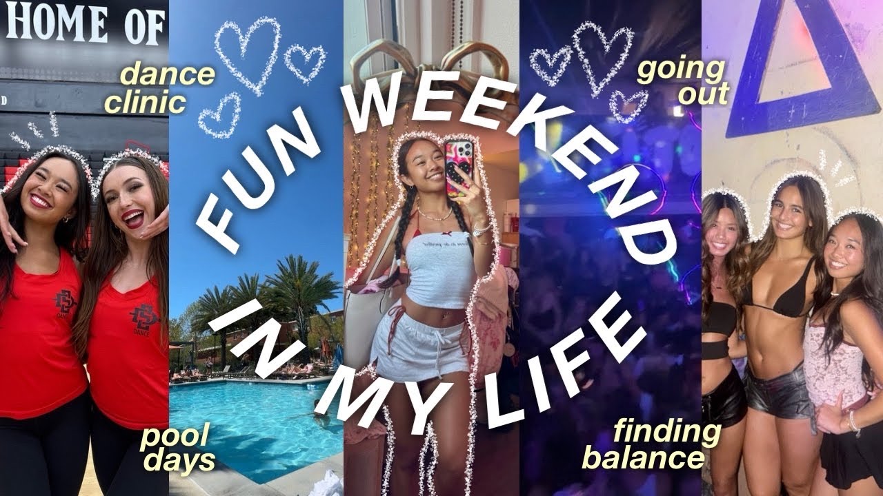 FUN WEEKEND IN MY LIFE *freshman year @ SDSU*