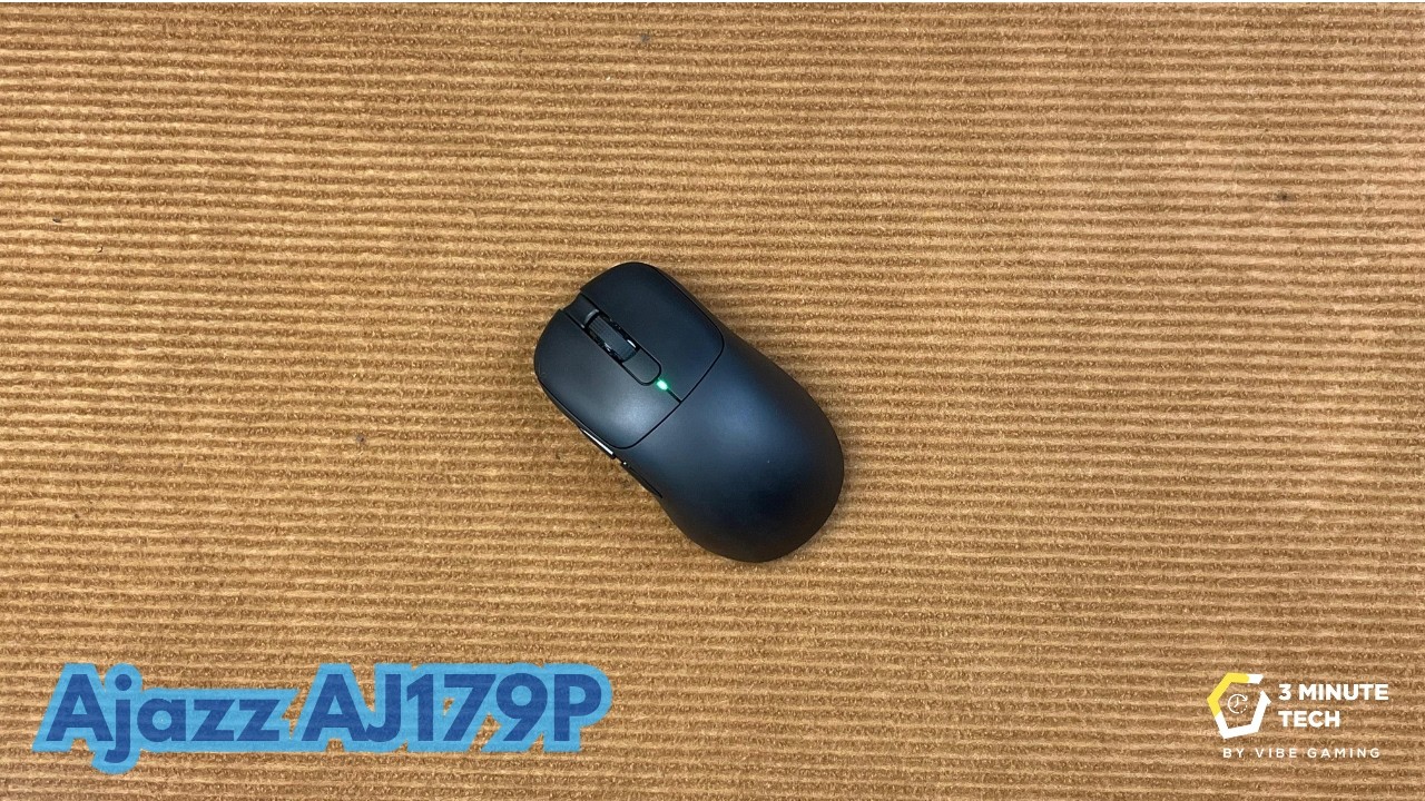 Ajazz AJ179P 3800 BDT/35$ Dual Mode Gaming Mouse Black