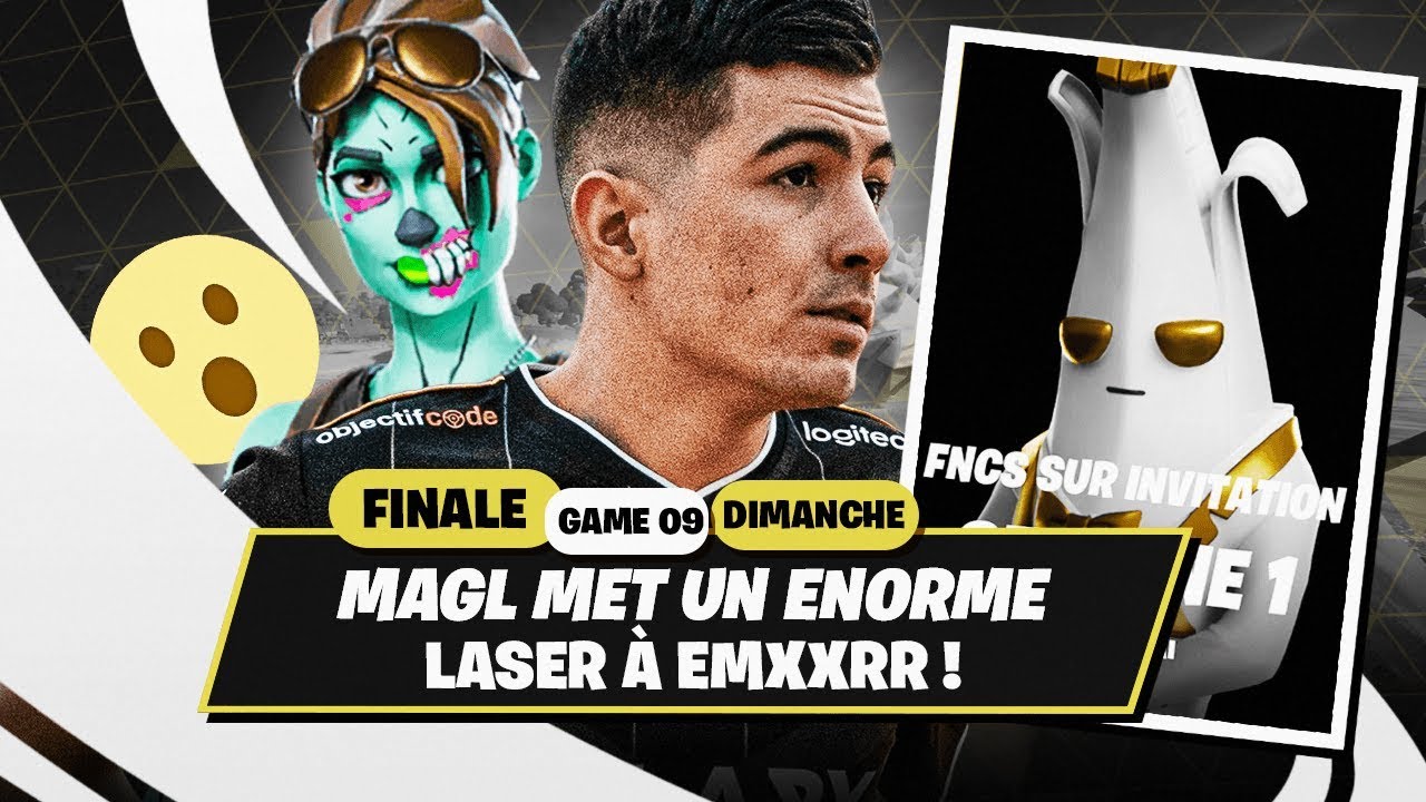 MAGL MET UN ÉNORME LASER À EMXXRR ! ► FNCS SOLO FINALE | Game 9 - SESSION 2