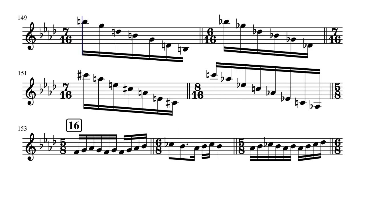 Dream Theater - Octavarium guitar and keyboard part (12:15~19:49)