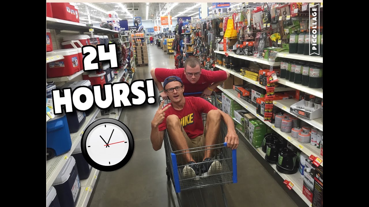 Possibly the Greatest Walmart 24 Hour Challenge of All Time!!