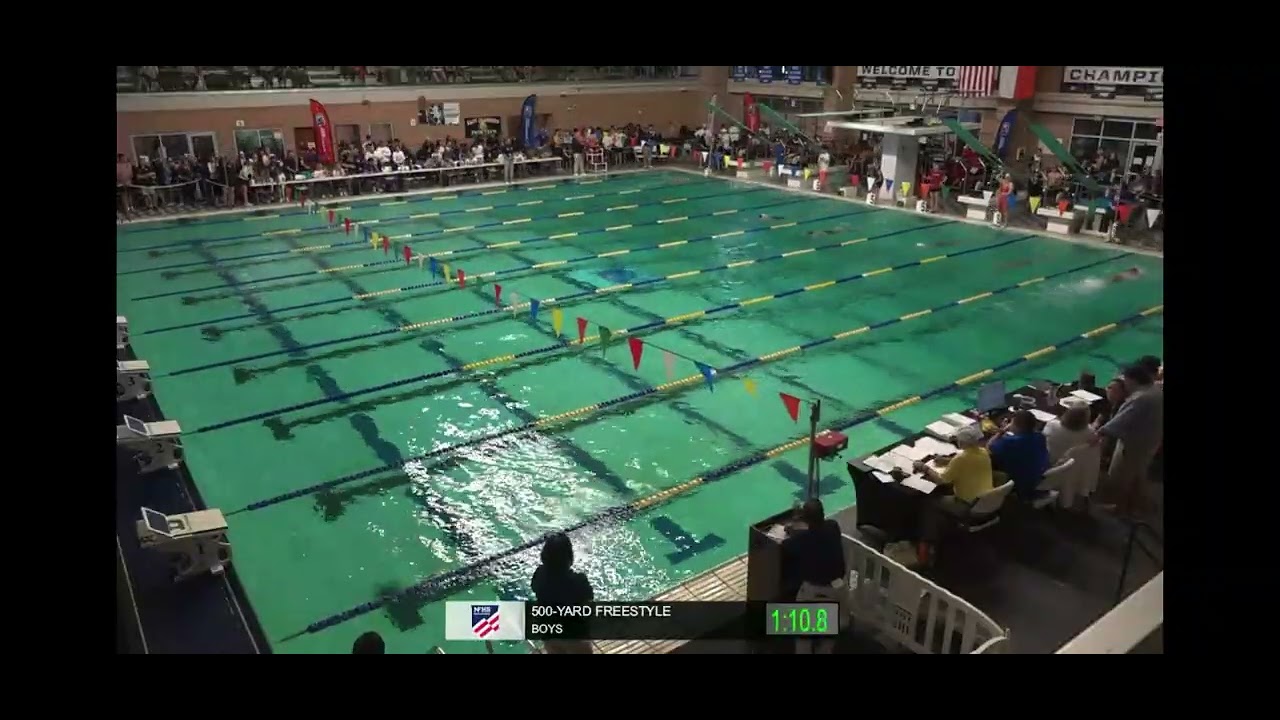 4A 500 Free State Champion 4:40.57